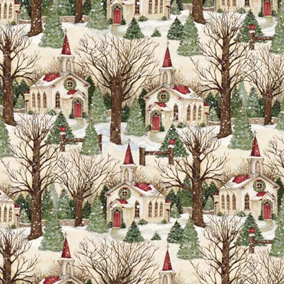 Old fashioned country churches